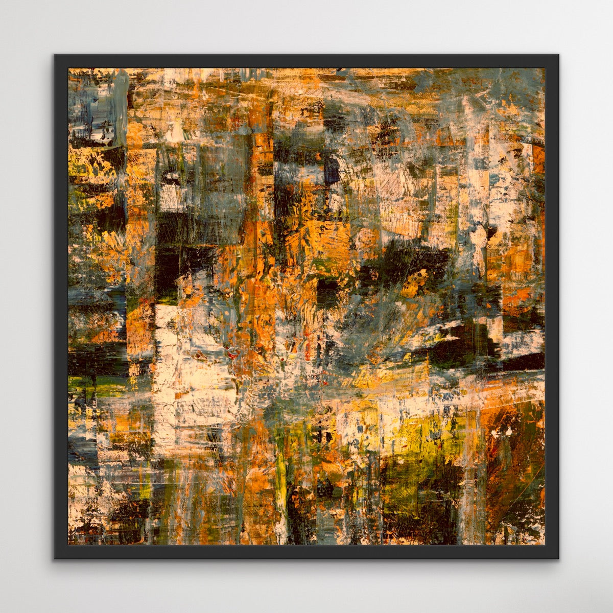 Echoes of Autumn - Open Edition Abstract Painting | Creatify Art Hub