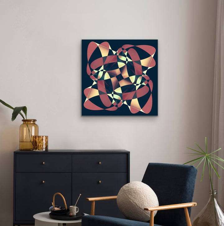 Twisted framed poster
