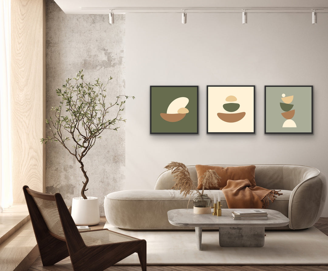 Earth Tones Framed Poster. Earth Tones Collection.