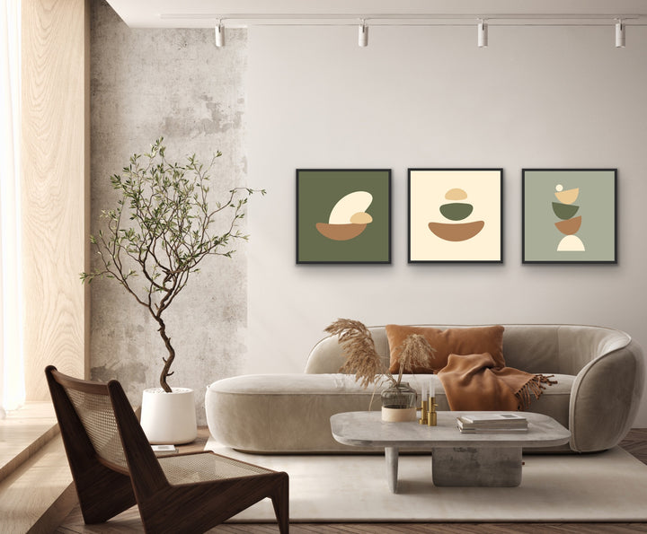 Earth Tones Framed Poster. Earth Tones Collection.