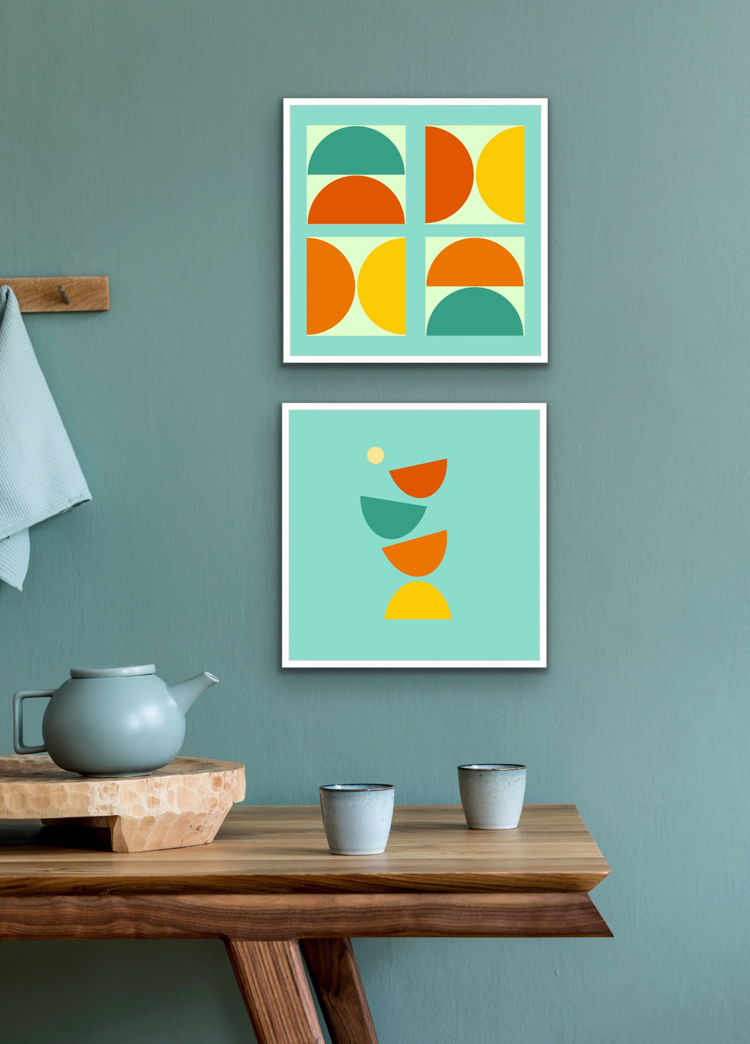 "Flying Apart" Framed poster. Bright Collection.
