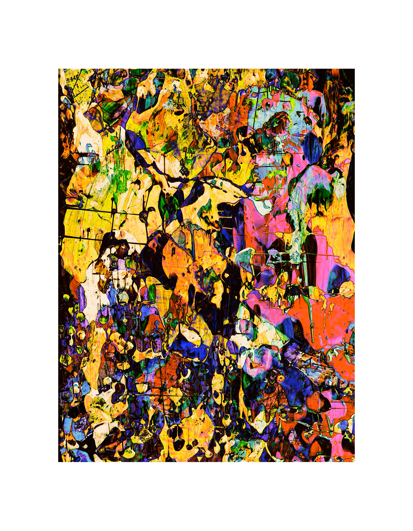 Melting Memories - Open Edition Abstract Painting | Creatify Art Hub