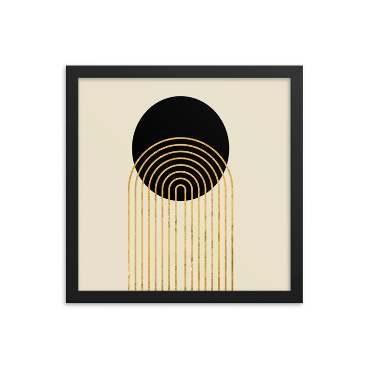 Nightfall framed poster 14" by 14"