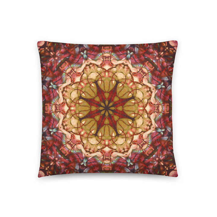 Red Boho Pillow