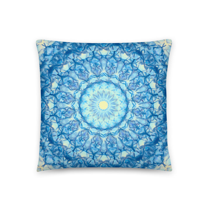 Blue Boho Pillow