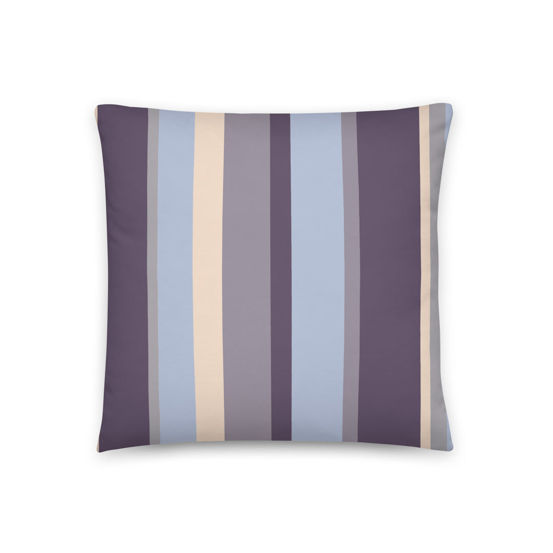 Purple Striped Thow Pillow.  Purple Simplicity Collection.