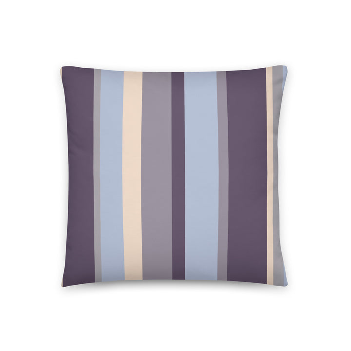 Purple Striped Thow Pillow.  Purple Simplicity Collection.