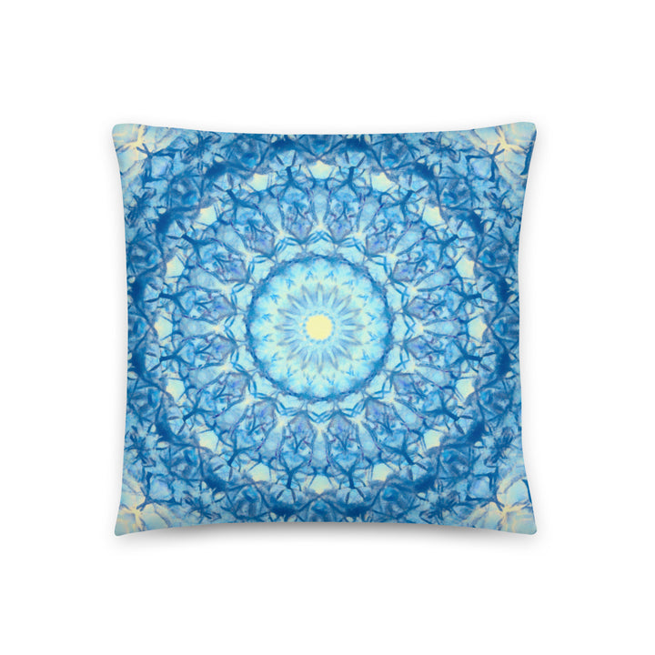 Blue Boho Pillow