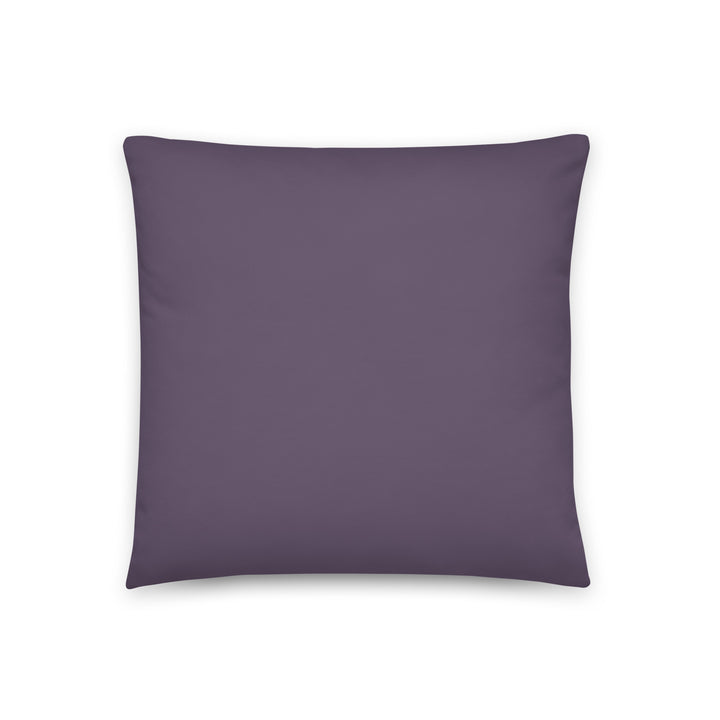Purple throw pillow. Purple Simplicity Collection.