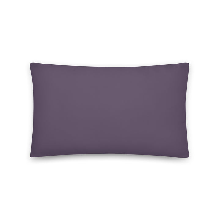 Purple throw pillow. Purple Simplicity Collection.