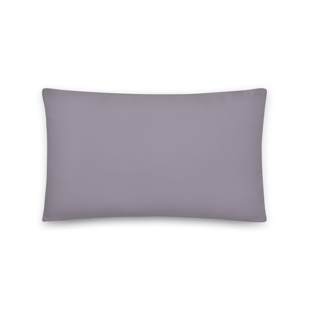 Dusty purple throw pillow.  Purple Simplicity Collection.