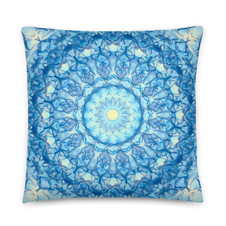 Blue Boho Pillow