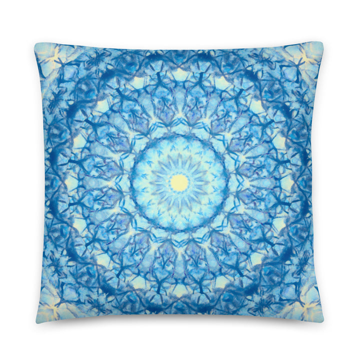 Blue Boho Pillow