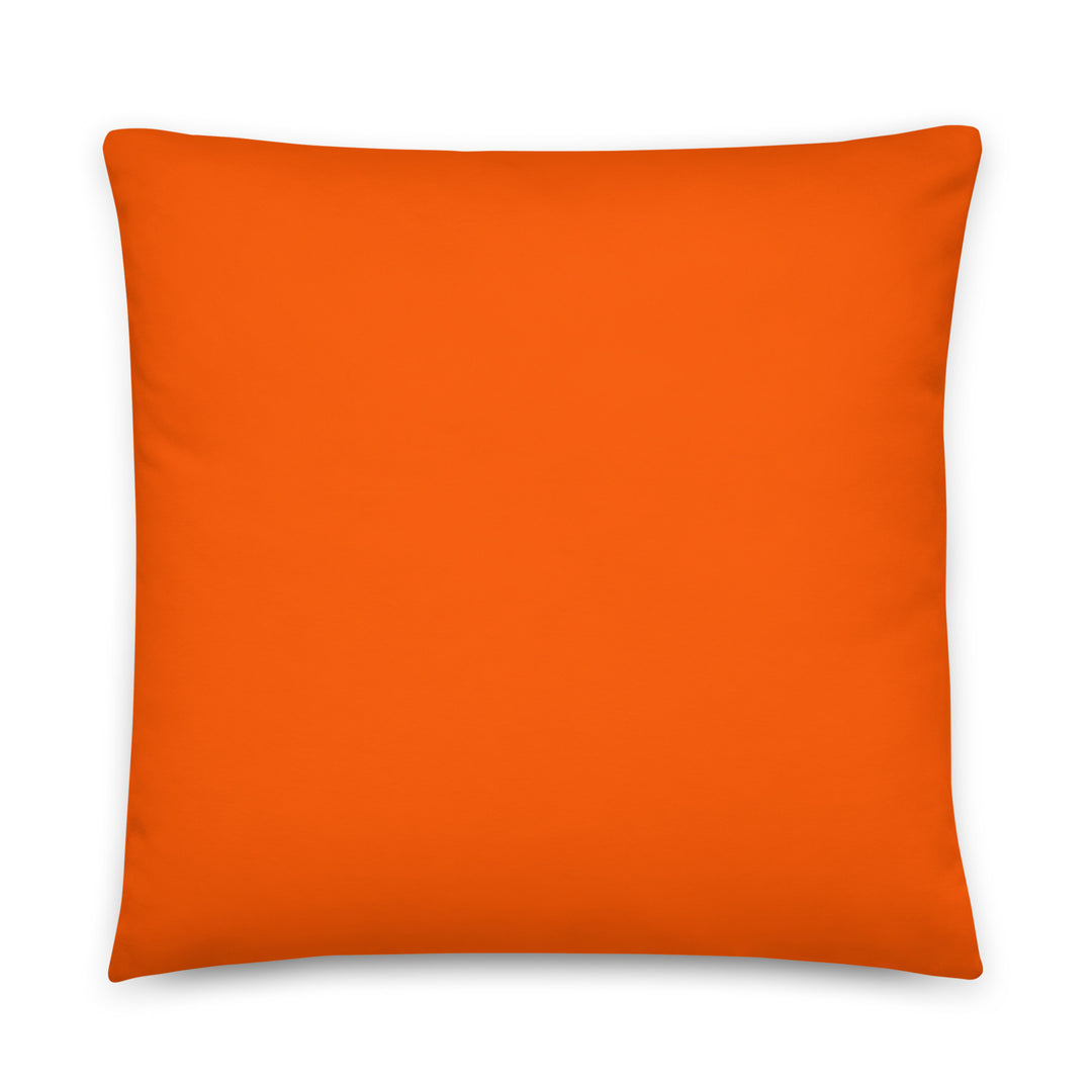 Solid Red Throw Pillow. Bright Collection.