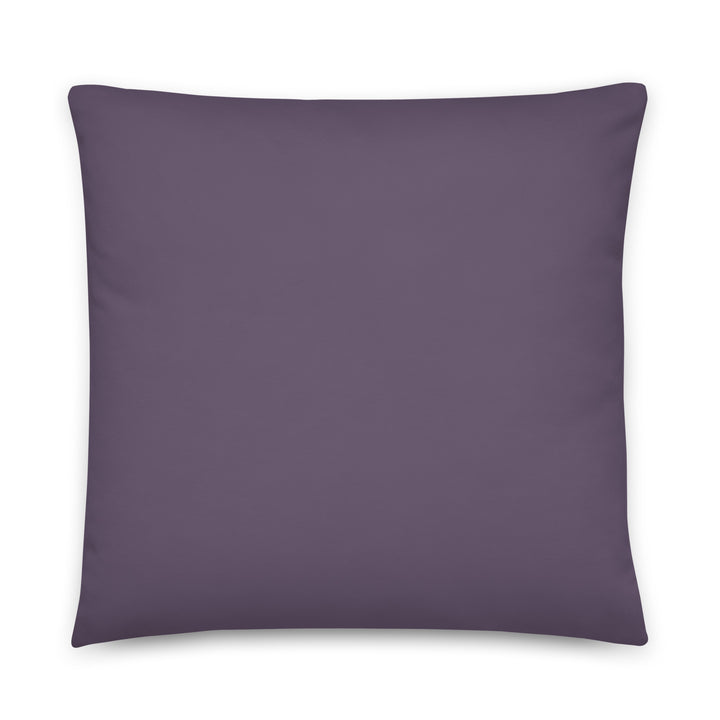 Purple throw pillow. Purple Simplicity Collection.