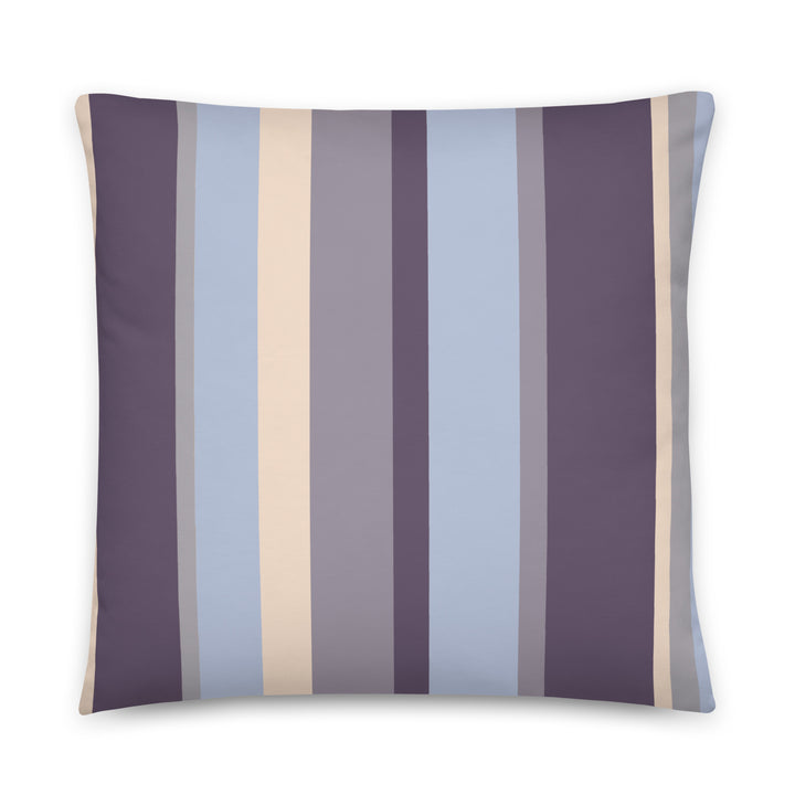 Purple Striped Thow Pillow.  Purple Simplicity Collection.