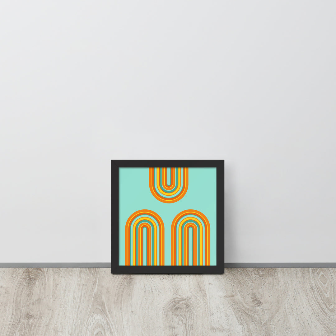 Arches framed poster. Bright Collection.