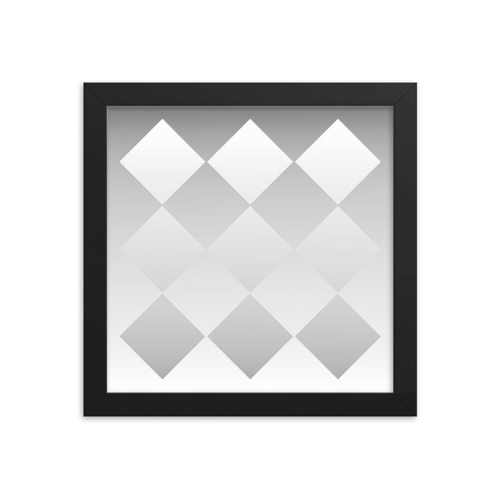 Modern Silver Poster