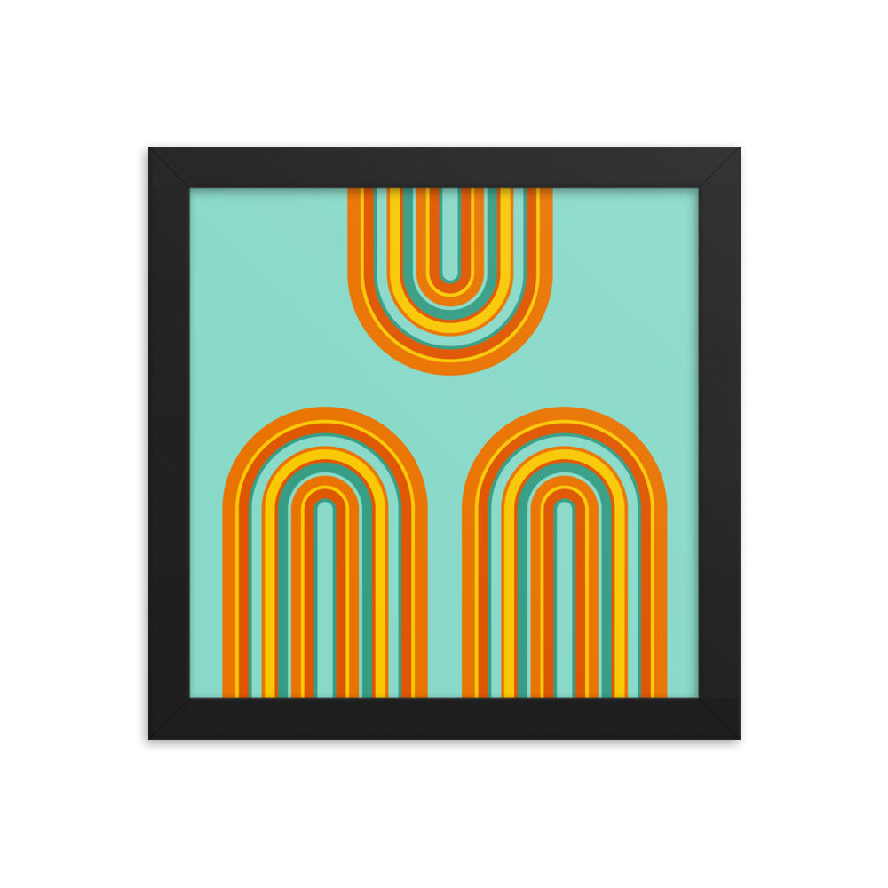 Arches framed poster. Bright Collection.