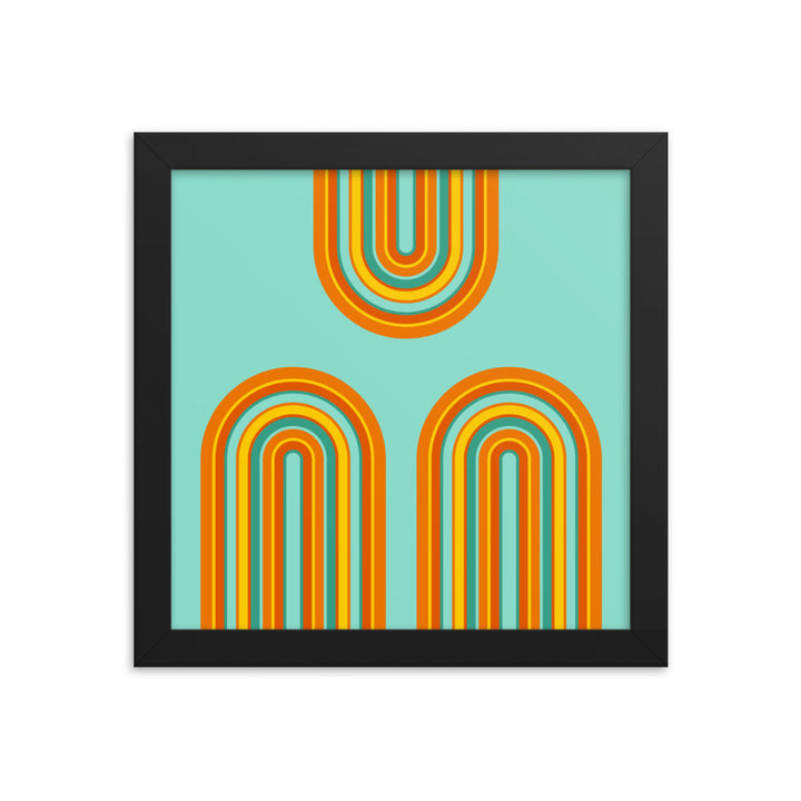 Arches framed poster. Bright Collection.