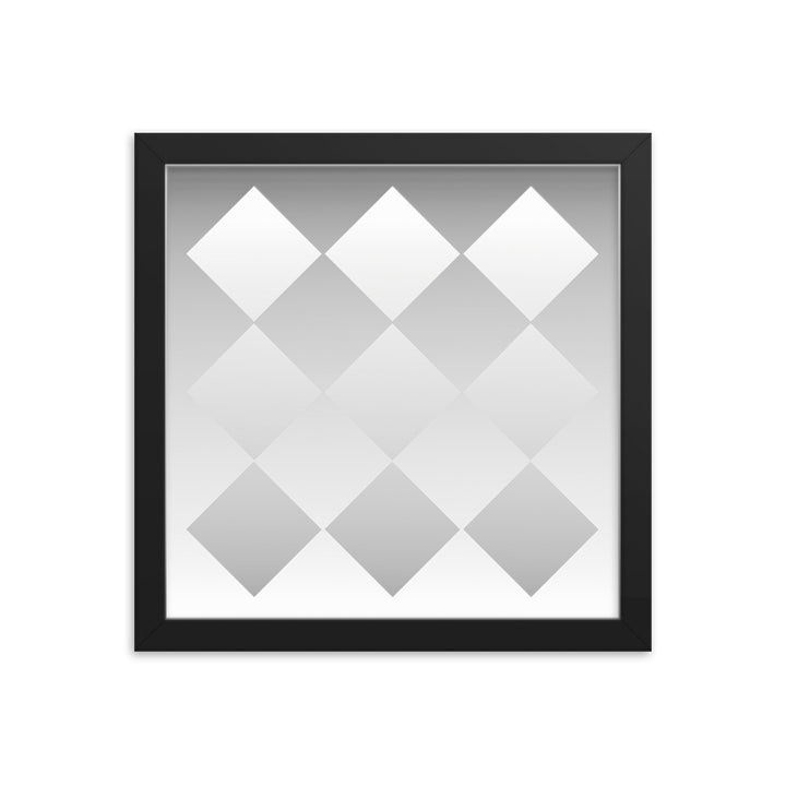 Modern Silver Poster