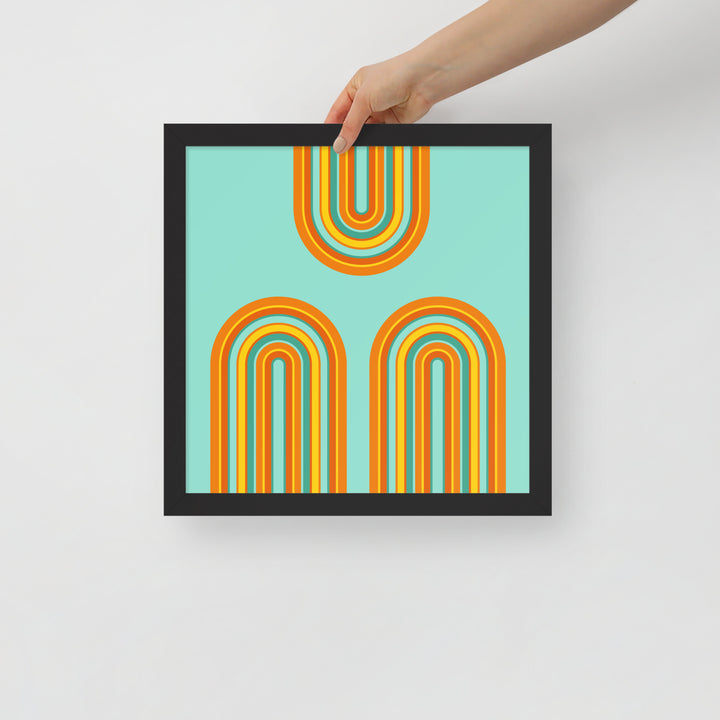 Arches framed poster. Bright Collection.