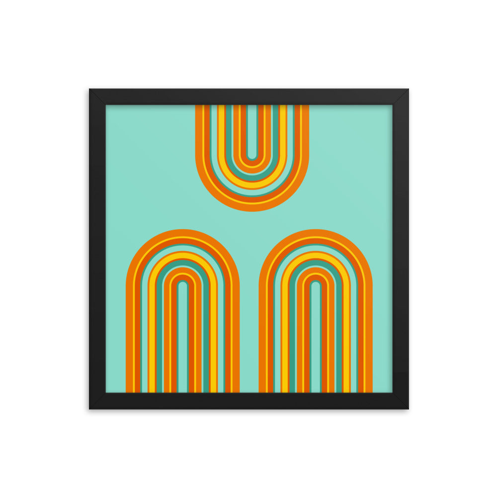 Arches framed poster. Bright Collection.