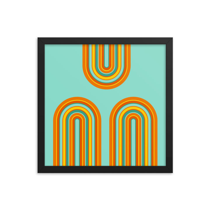 Arches framed poster. Bright Collection.