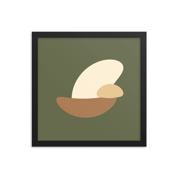 Earth Tones Framed Poster. Earth Tones Collection.