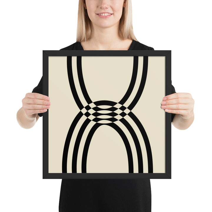 Connected Framed Poster
