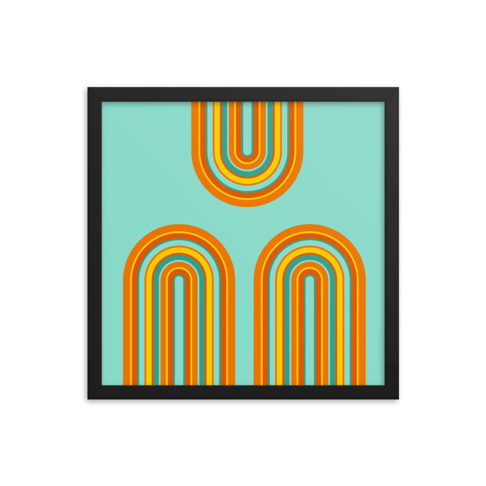 Arches framed poster. Bright Collection.