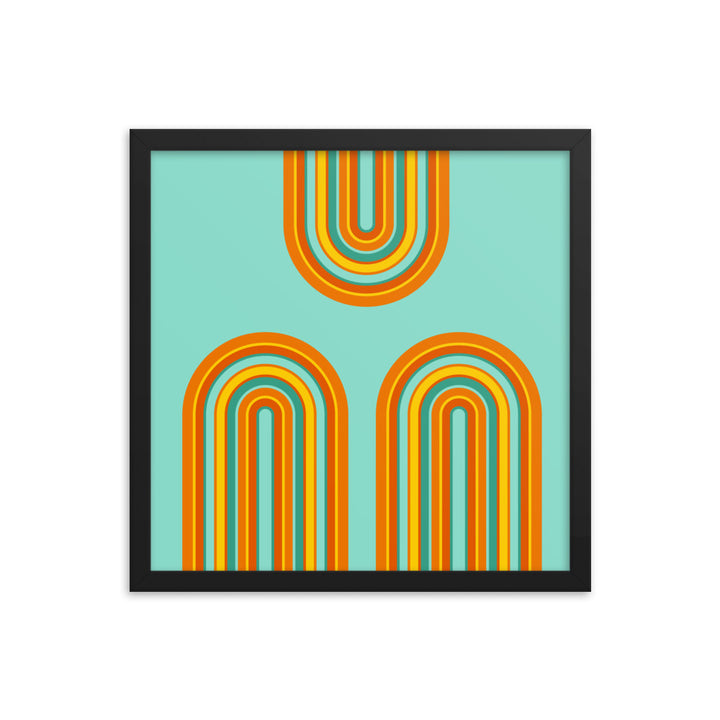 Arches framed poster. Bright Collection.
