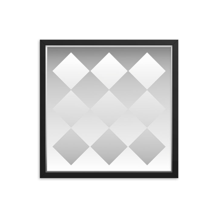 Modern Silver Poster
