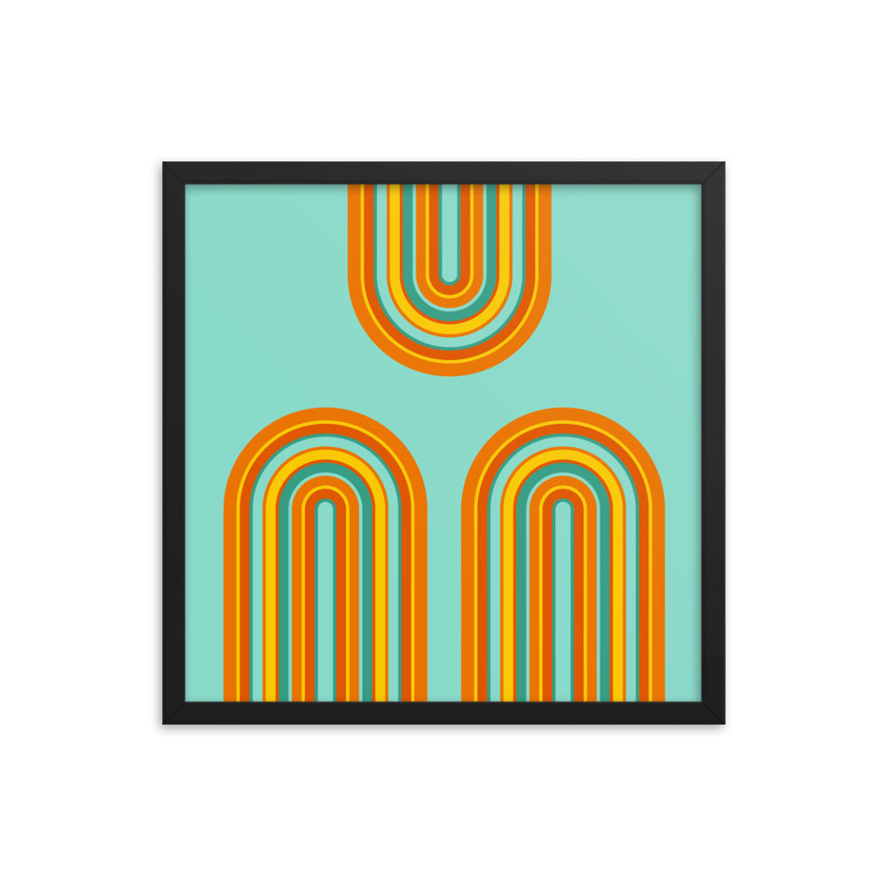 Arches framed poster. Bright Collection.