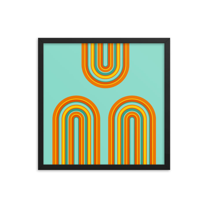 Arches framed poster. Bright Collection.