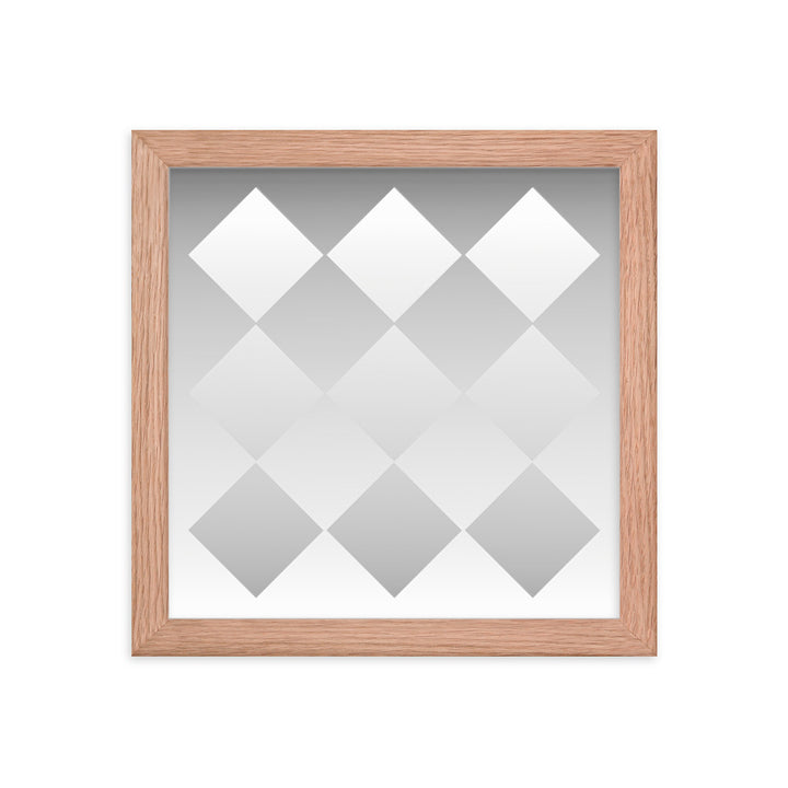 Modern Silver Poster