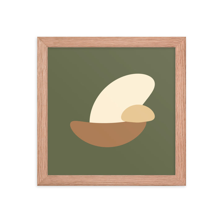 Earth Tones Framed Poster. Earth Tones Collection.
