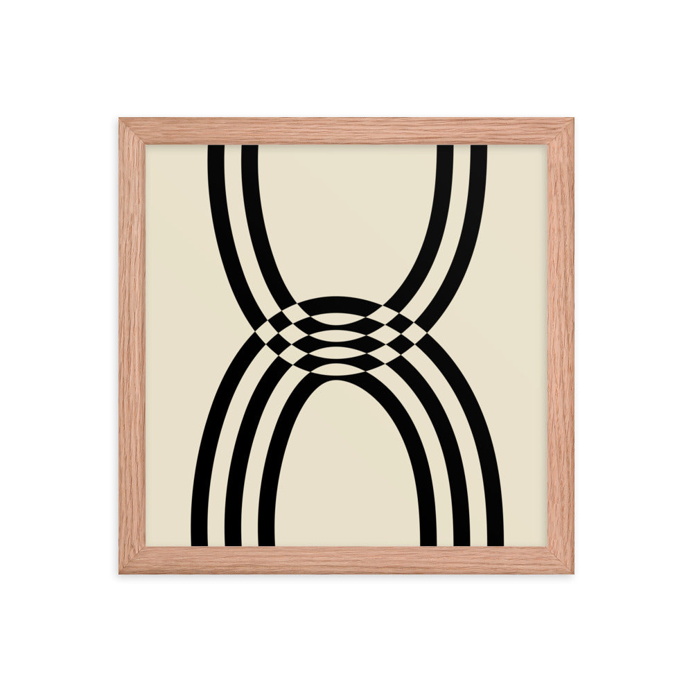 Connected Framed Poster