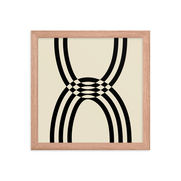 Connected Framed Poster