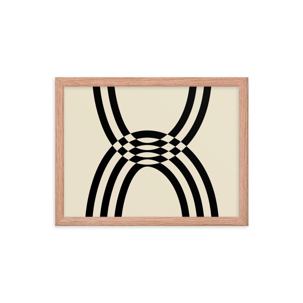 Connected Framed Poster