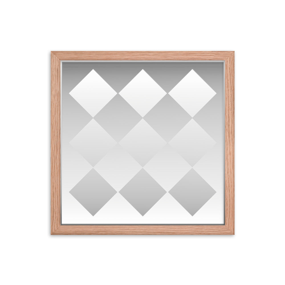 Modern Silver Poster