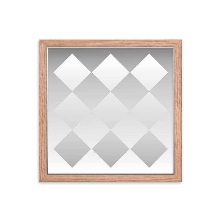 Modern Silver Poster