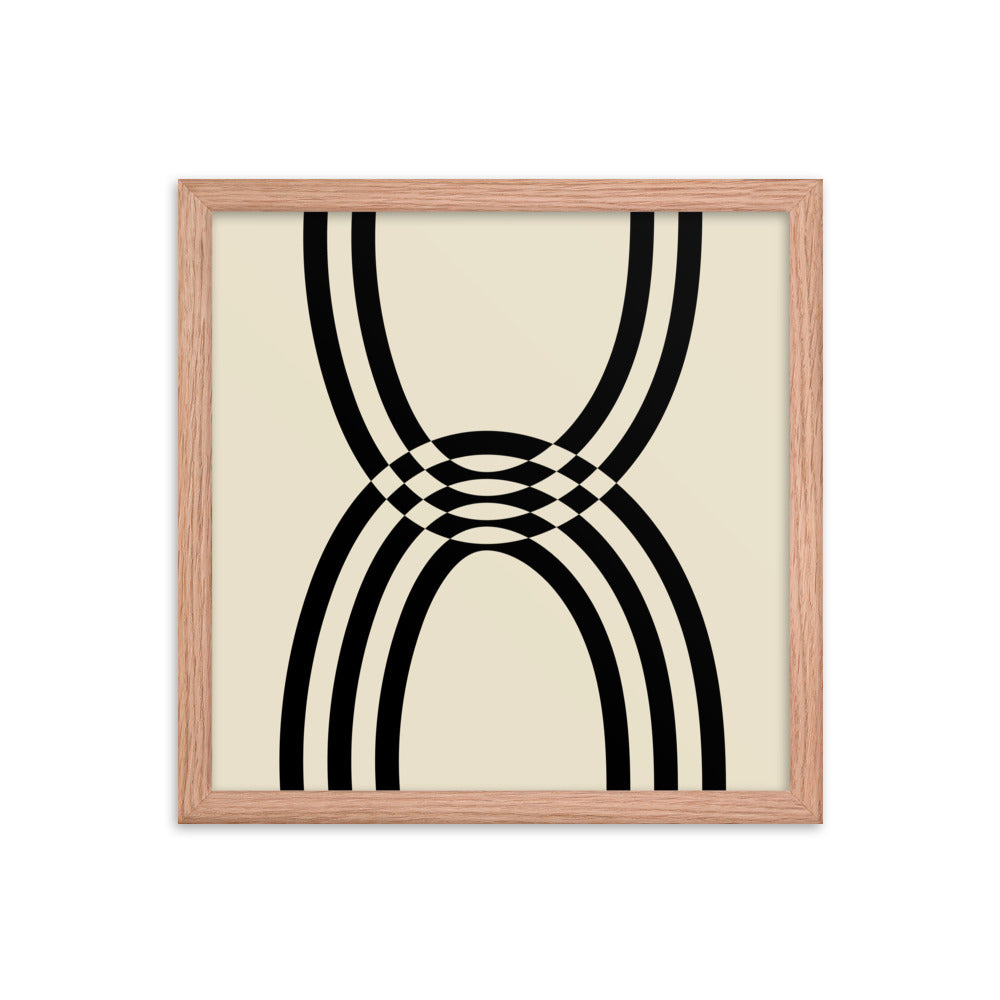Connected Framed Poster