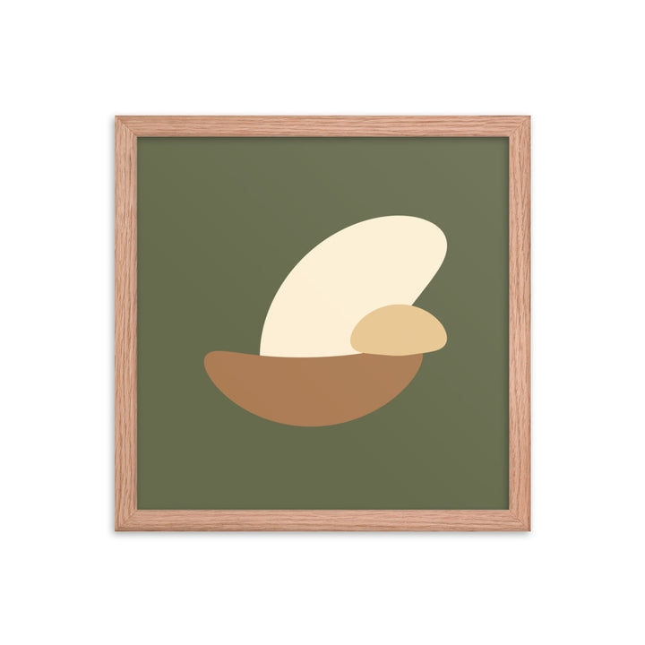 Earth Tones Framed Poster. Earth Tones Collection.
