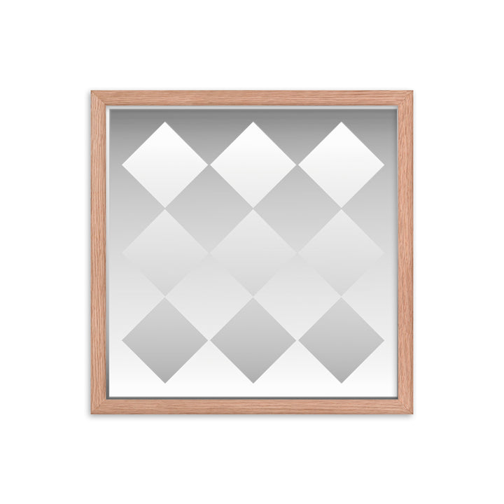 Modern Silver Poster