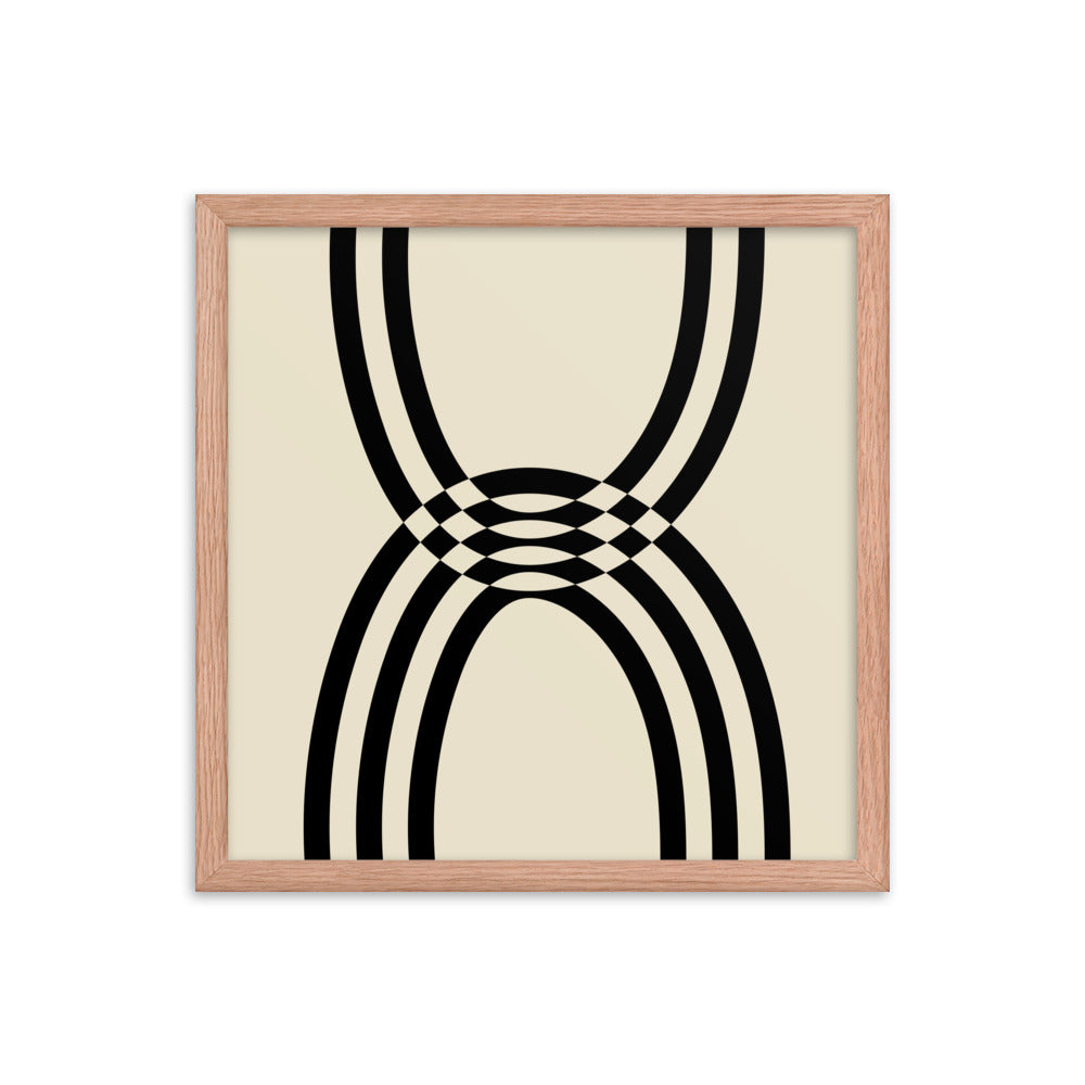 Connected Framed Poster