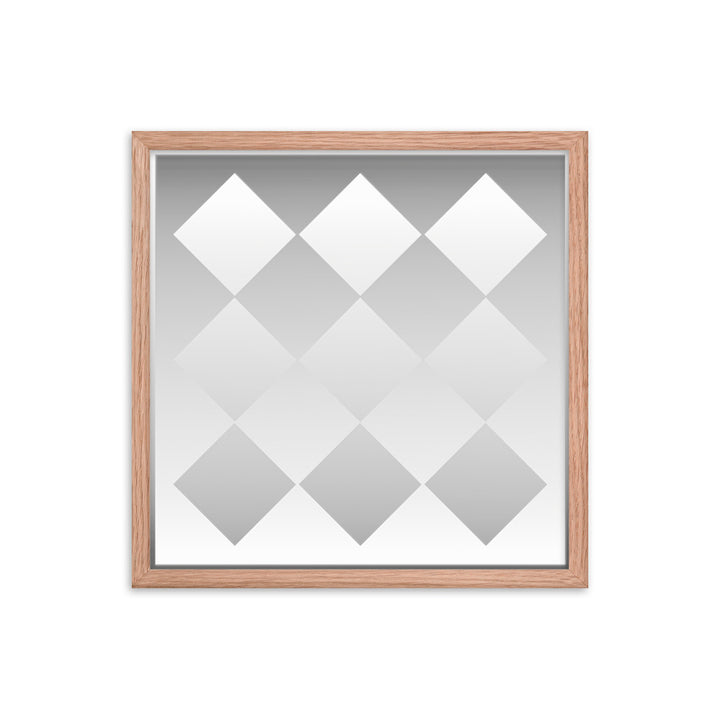 Modern Silver Poster