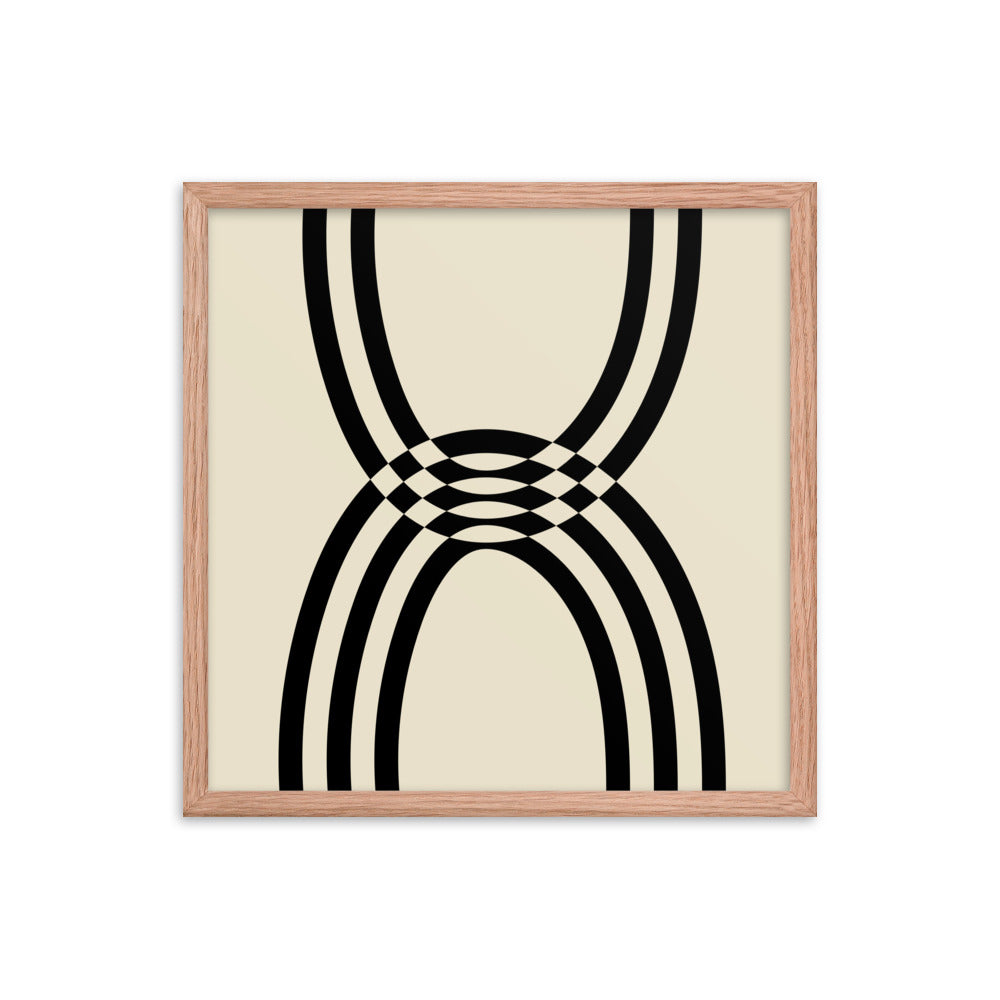 Connected Framed Poster