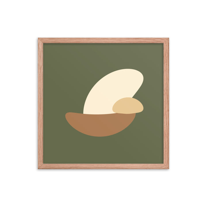 Earth Tones Framed Poster. Earth Tones Collection.