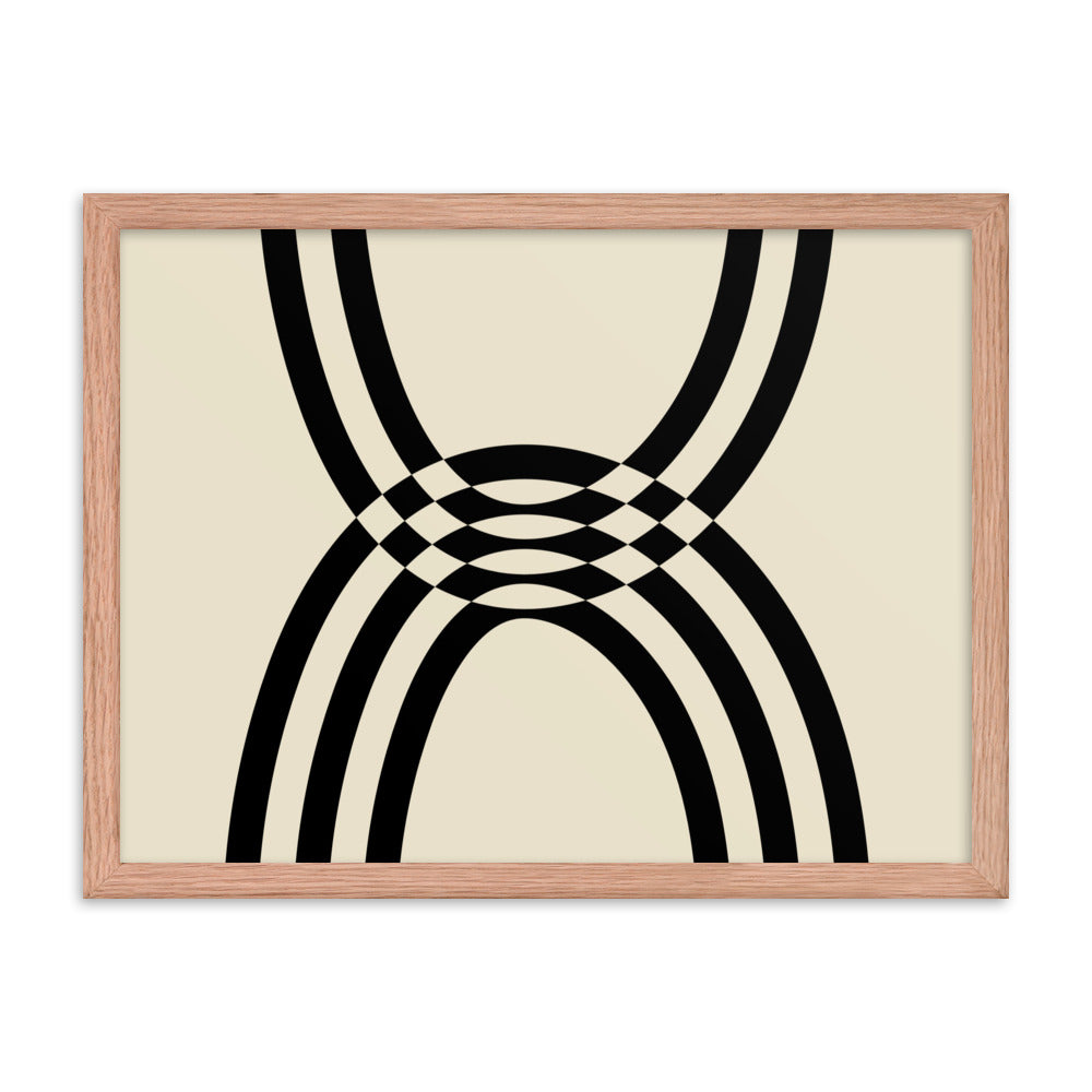 Connected Framed Poster